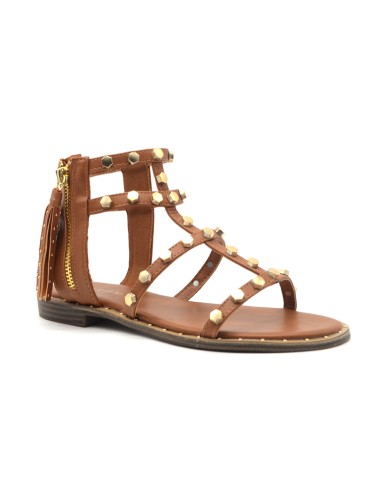Kharisma sandalo gladiatore con borchie